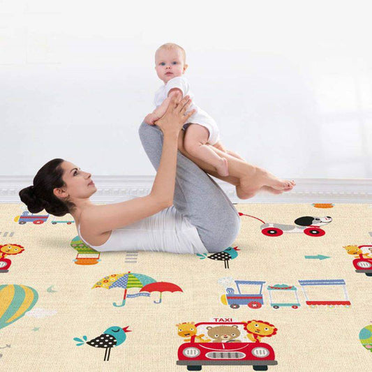 Tapete alfombra Plegable Reversible para Bebés